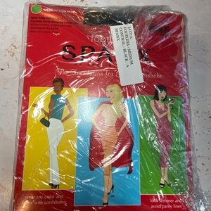 SPANX - Footless - Medium Control - Black - Size A (Pack of 3)
